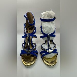 Sam Edelman Indigo Blue strappy heels